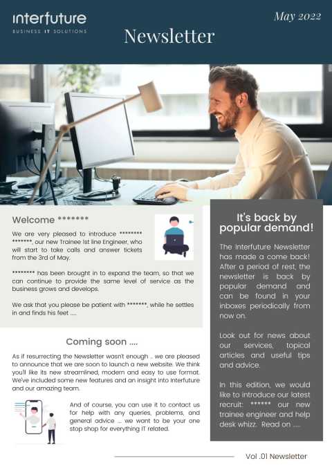 Interfuture Newsletter - May 2022