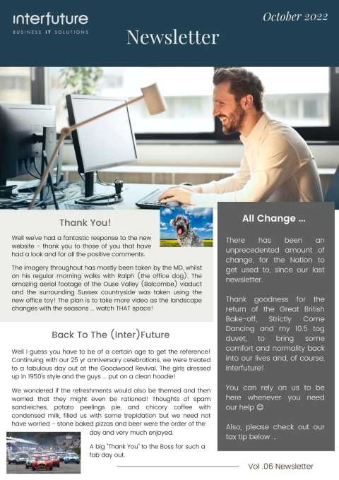 Interfuture Newsletter - October 2022