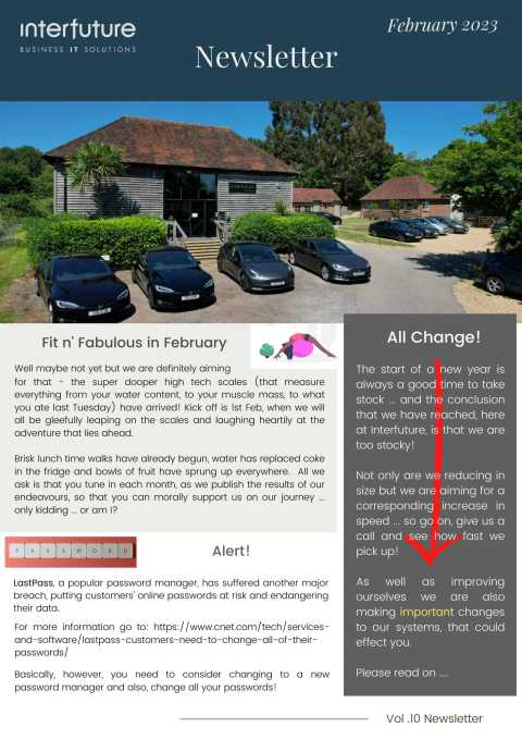 Interfuture Newsletter - February 2023